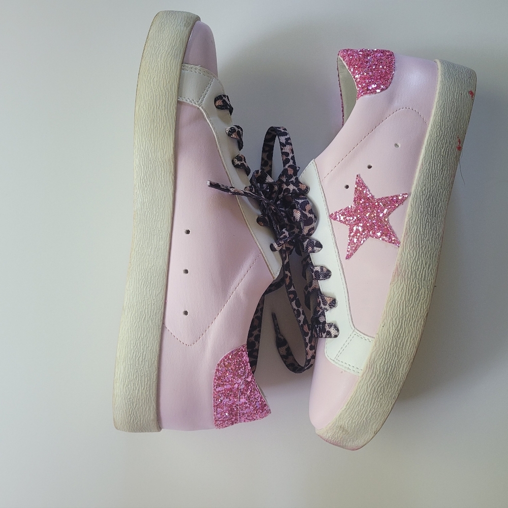 Womens Mi,im Shoes Pink and White size 7.5 - Picture 5 of 7